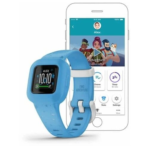 Умные часы garmin Vivofit jr 3 Blue Stars