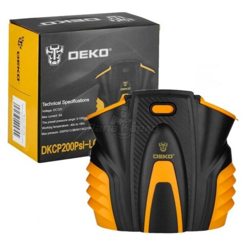 Автомобильный компрессор DEKO DKCP200Psi-LCD Plus [065-0796]