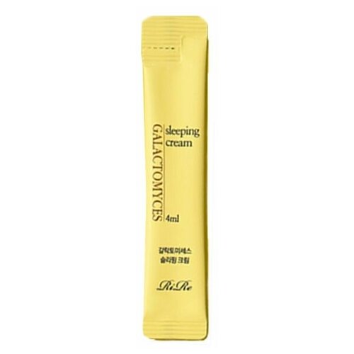 Rire Galactomyces Sleeping Cream Ночной крем для лица с галактомисисом, 10 шт * 4 мл