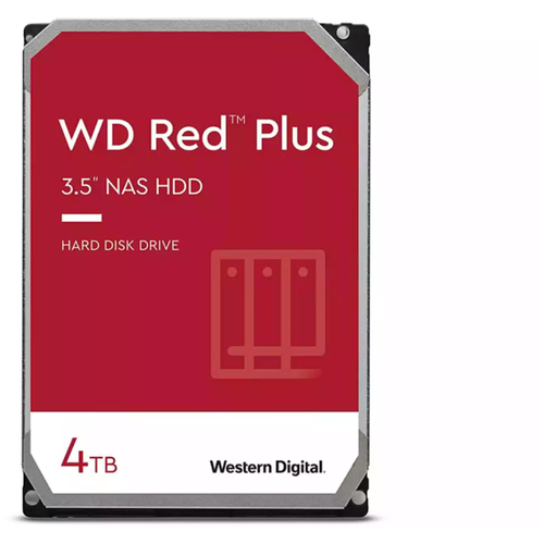 Жесткий диск Western Digital WD Red 4 ТБ WD40EFZX жесткий диск 12tb sata 6gb s western digital wd121kfbx red pro 3 5 nas 7200rpm 256mb