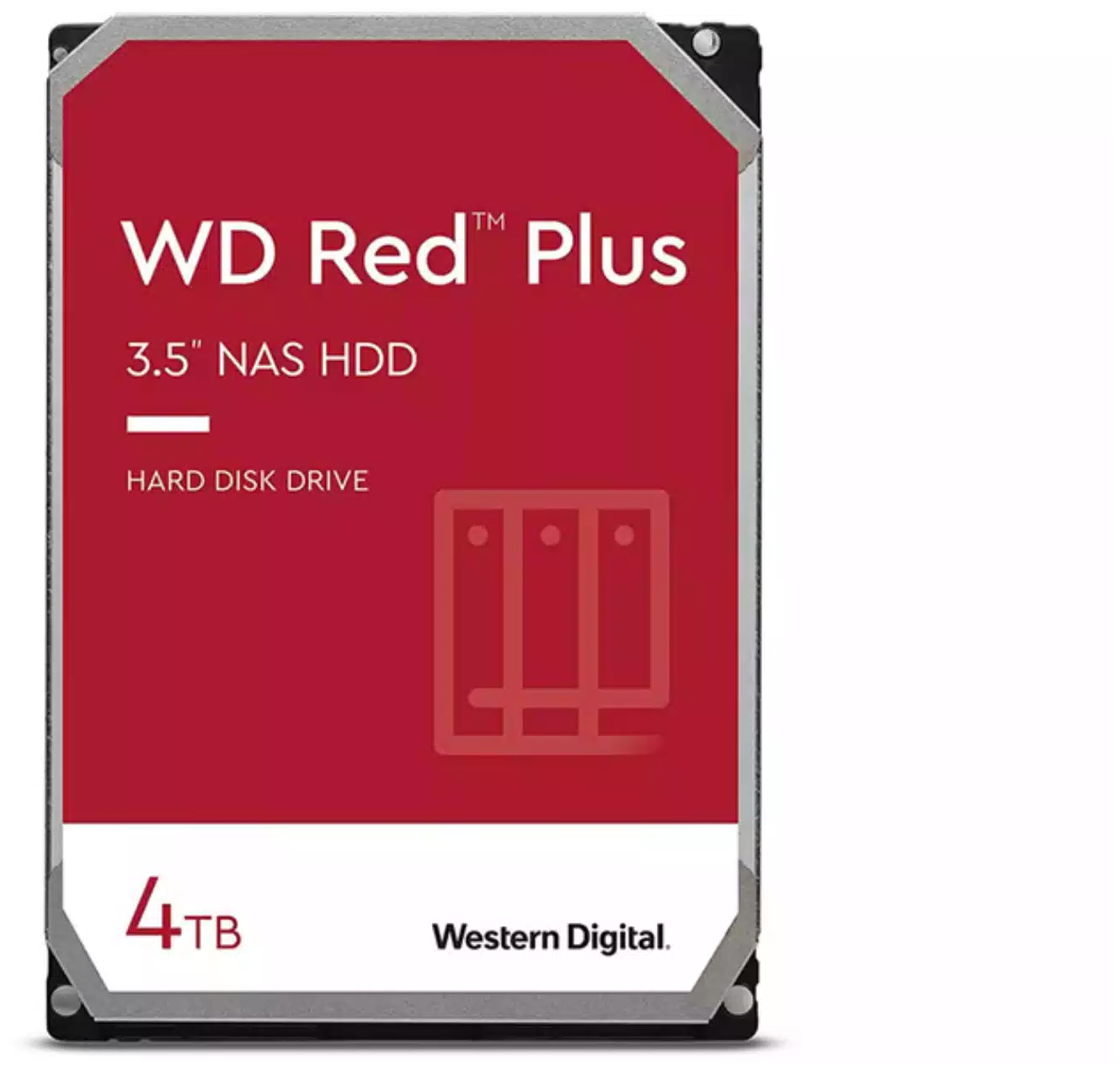 Жесткий диск Western Digital WD Red Plus 4 ТБ WD40EFZX — купить в  интернет-магазине по низкой цене на Яндекс Маркете