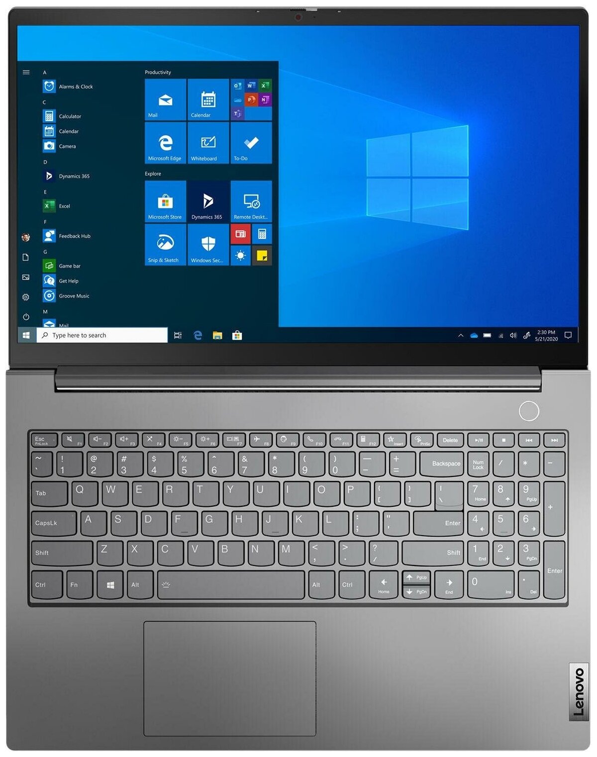 Ноутбук Lenovo ThinkBook 15 G3 ACL Win 10 Pro серый 21A40006RU