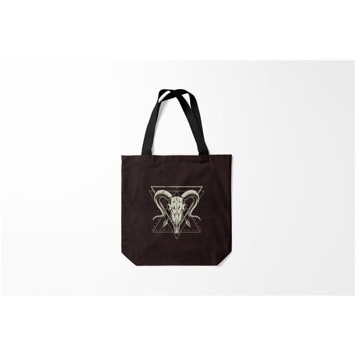 фото Сумка-шоппер / 40х40 см / популярные иллюстрации / монстры привидения и дьяволы культ burnettie