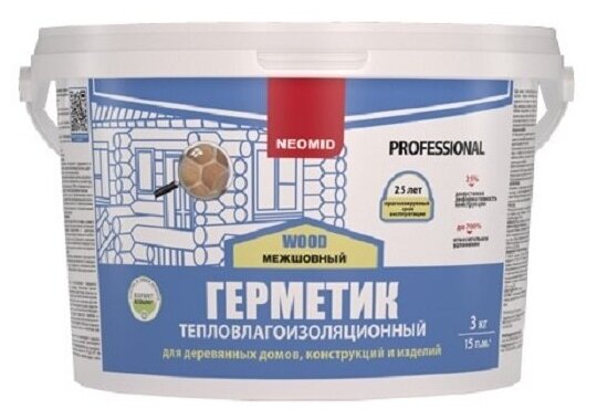 Neomid Professional Герметик строительный белый 3 кг