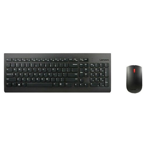 фото Набор lenovo essential wireless combo black usb 4x30m39487