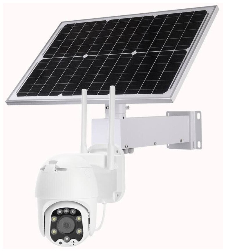 Беспроводная автономная поворотная 4G камера FullHD с солнечной панелью Vicam