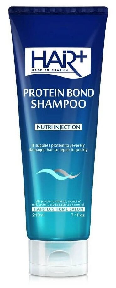 HAIR PLUS Шампунь c протеином Protein Bond Shampoo(210 мл) — купить в  интернет-магазине по низкой цене на Яндекс Маркете