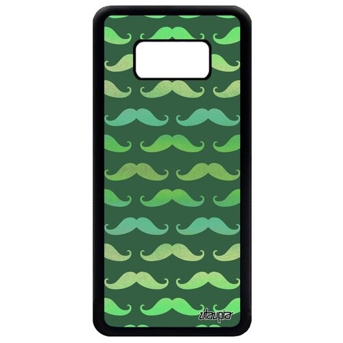 фото Чехол на телефон // samsung galaxy s8 // "усы" пиар месье, utaupia, зеленый
