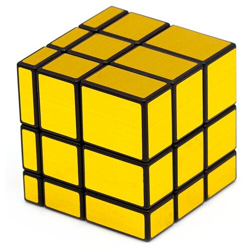 Кубик Рубика ShengShou (SengSo) Зеркальный кубик Mirror Blocks Золотой головоломка зеркальный кубик фишер золотой