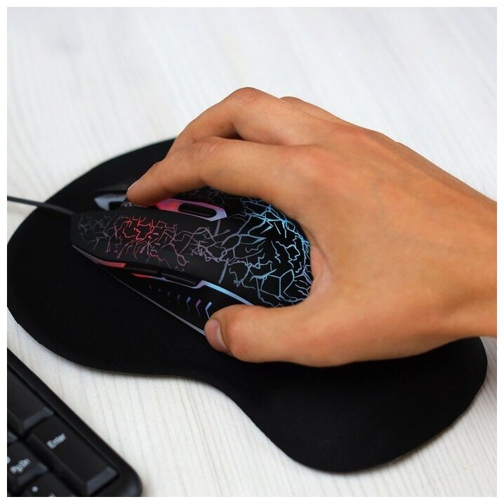 Мышь Windigo MB-24 игровая оптическая подсветка покрытие soft-touch 13 м