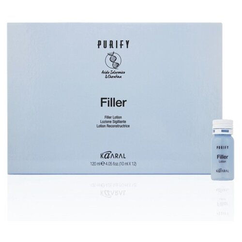 Kaaral Purify Filler Lotion Уплотняющий лосьон для волос, 10 мл, 12 шт.