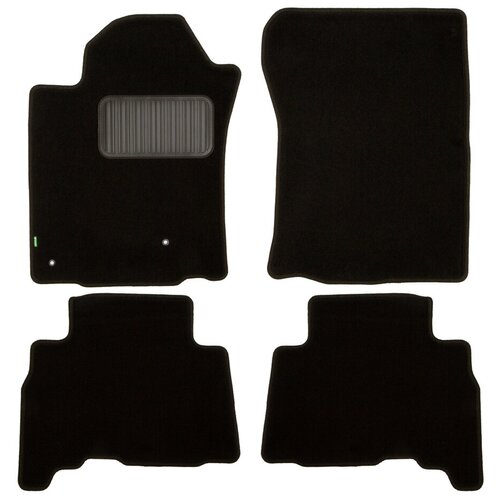 фото Коврики в салон klever standard toyota land cruiser 150 2009-2013, 4 шт. (текстиль)