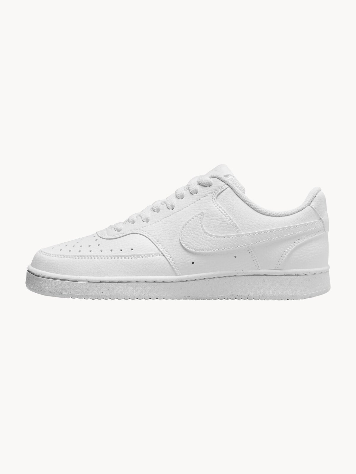Кроссовки NIKE Court Vision Low Next Nature, размер 9.5 US, белый/черный