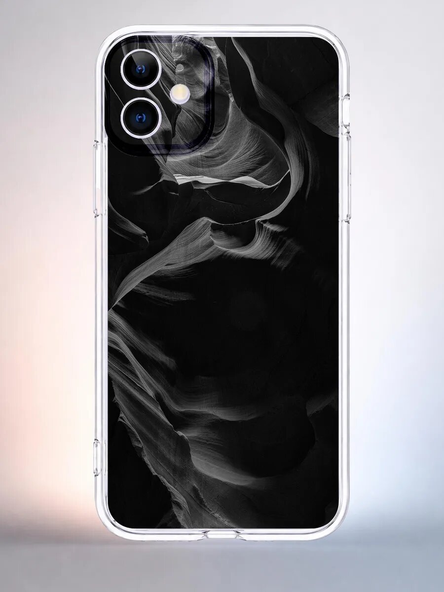 Чехол iPhone 11 каньон антилопы волна силиконовый