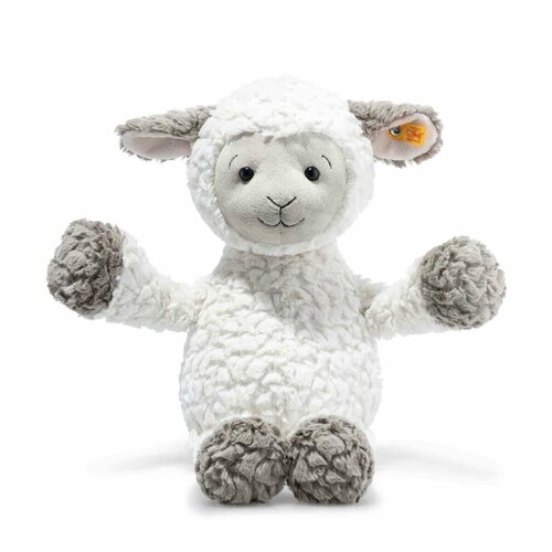 фото Мягкая игрушка steiff soft cuddly friends lita lamb (штайф мягкие приятные друзья овечка лита 45 см)