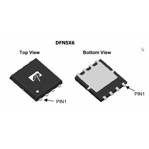 Микросхема AON6560 P-Channel MOSFET 30V 200A DFN5x6