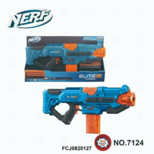 Бластер Nerf бластер nerf аккустрайк альфахок b7784 78 см оранжевый