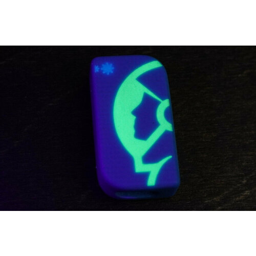 Бусина Stabwoodstone Out of space, G-10, люминофор