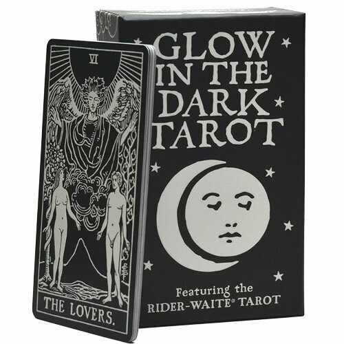 Карты Таро Уэйта Сияние в Темноте / Glow in The Dark Tarot - U.S. Games Systems гадальные карты u s games systems таро tiny universal waite 78 карт разноцветный 20