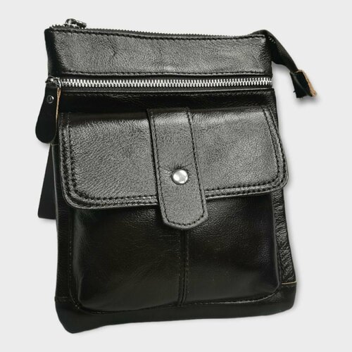 фото Сумка мессенджер , черный нет бренда