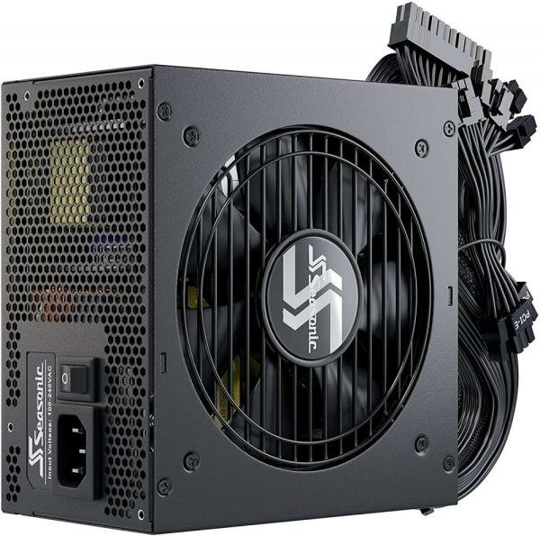 Блок питания ATX SeaSonic SSR-850FM 850W, 80 Plus Gold, 120mm fan, semi-modular - фото №1