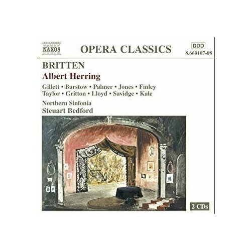 britten turn of the screw opera naxos cd deu компакт диск 2шт benjamin Britten - Albert Herring (Opera)- Naxos CD EU ( Компакт-диск 2шт)