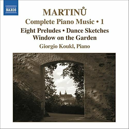 Martinu - Piano Music V.1 - < Naxos CD Deu (Компакт-диск 1шт) Huit Eight Preludes Bohuslav martinu piano music v 1