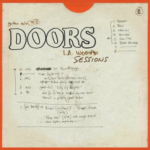 виниловая пластинка eu the doors l a woman sessions limited edition box set 4lp Виниловая пластинка DOORS - L.A. WOMAN SESSIONS (LIMITED BOX SET, 4 LP)