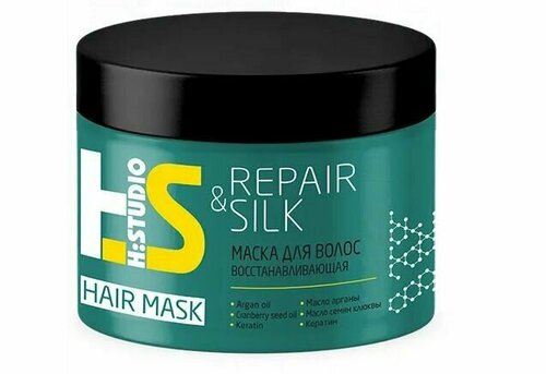 H: Studio Маска для восстановления волос Repair&Silk 300г