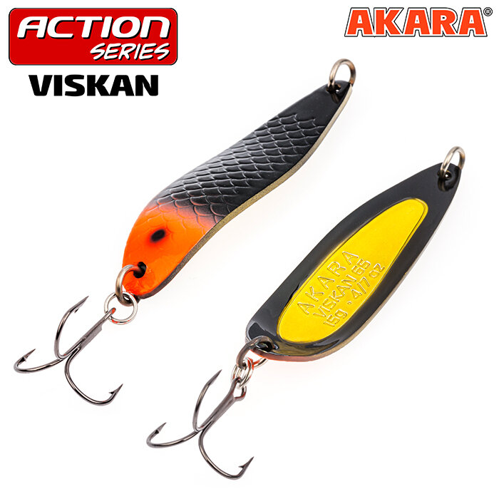 Блесна колебалка Akara Action Series Viskan 65 15 гр. 4/7 oz. AB113