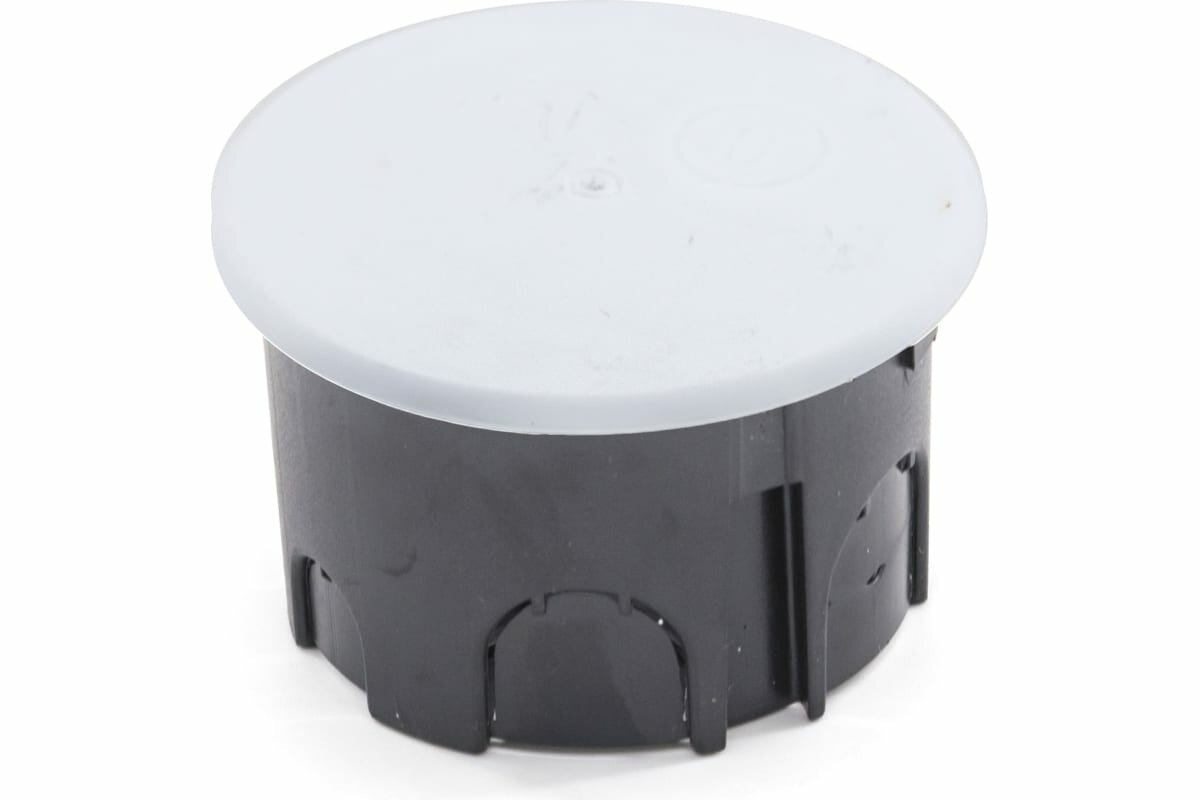 фото Разветвительная коробка РемоКолор для подштукатурного монтажа, с крышкой, из полипропилена 68x47мм, IP20, (шт.) 89-0-182