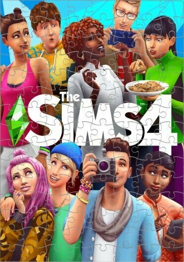 Пазл The Sims, Симс №1, А4