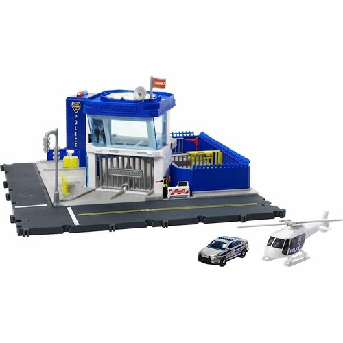 Набор игровой Matchbox Police Station HHW22 гигантский игровой набор драйверы matchbox