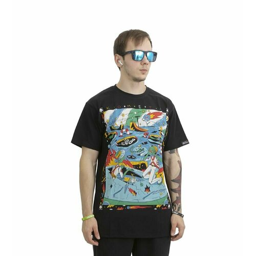 Футболка Комета, размер 54, черный