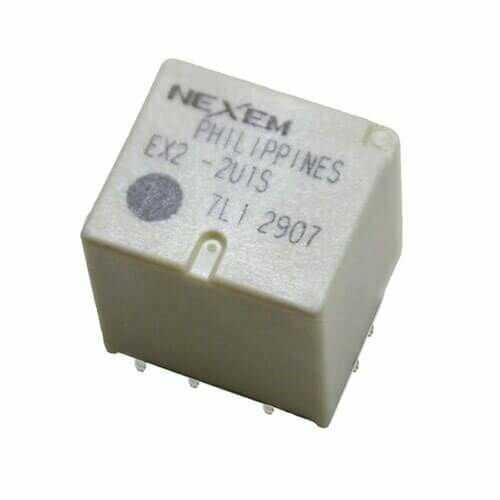 Реле электромагнитное DC 12в 25а DPDT 13.6х12.1х13.7мм NEC(Nexem) EX2-2U1S