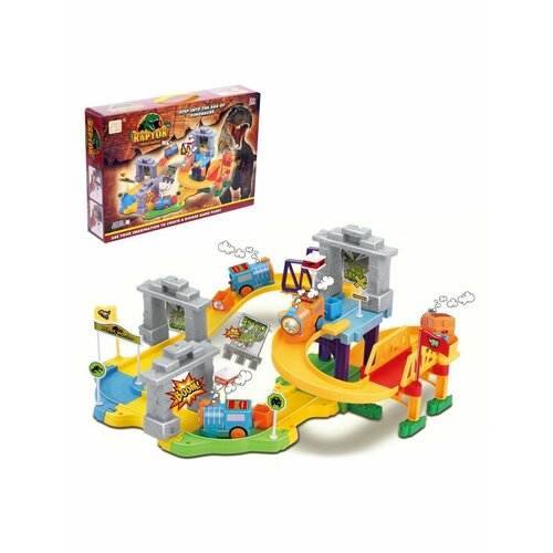 Железная дорога Пиратские истории, работает от батареек