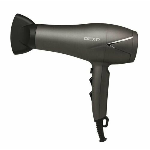 Фен DEXP BA-2000DC серыйсеребристый полноразмерный 2000 Вт подача холодного воздуха турмалиновая ионизация шнур - 18 м 166800₽