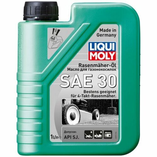 swd rheinol rasenmaher 4t sae30 мин 1l Моторное масло Liqui Moly Rasenmaher-Oil 30 4T, минеральное, 1л (3991)