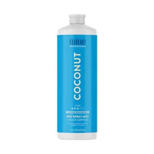 Лосьон для моментального загара MineTan Coconut Water Pro Spray Mist 14% DHA 1000 мл лосьон для моментального загара minetan wonder tan pro spray mist 13% dha 1000 мл