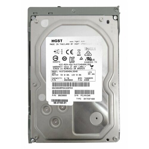 Жесткий диск Cisco UCSC-C3X60-HD4TB 4Tb 7200 SAS 35 HDD 66335₽