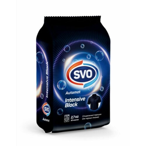 Стиральный порошок для черных тканей SVO Intensive Black Весенние цветы 27кг 27 стирок 750₽