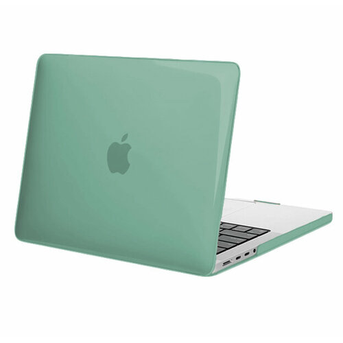 Чехол для MacBook Pro 14 2024 - 2021 M3 A2918 A2992 M2 A2779 M1 A2442 Pro Max Аквамариновая