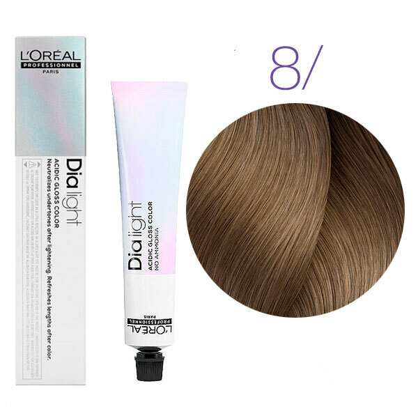 L'Oreal Professionnel Dia Light Краска для волос, 8 светлый блондин, 50 мл