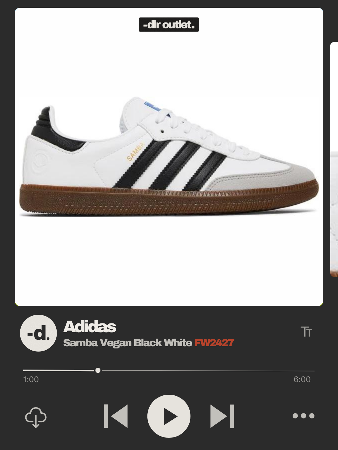 Кроссовки adidas Samba, размер 8,5us / 8uk / 42eur / 41ru / 26cm, белый