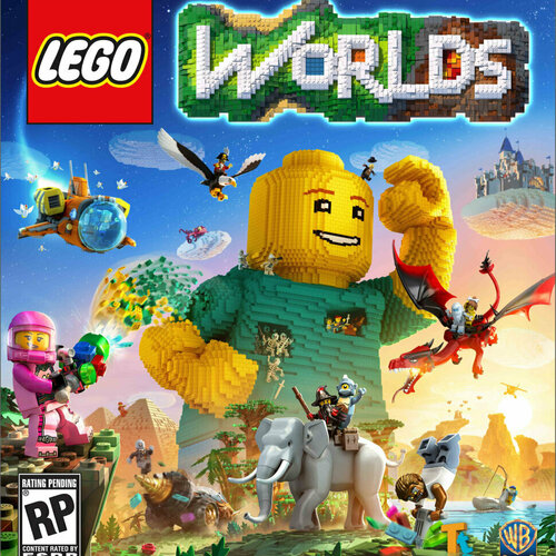 Игра LEGO Worlds для PC ПК активация в стим Steam для региона РФ Россия цифровой ключ 535₽