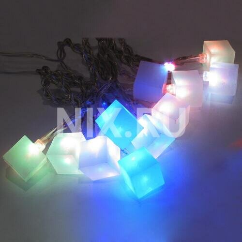 фото Новогодняя гирлянда Orient "Ледяные кубики"