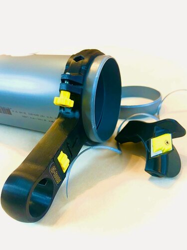 Изображение товара Комплект труборез и фаскосниматель для канализационной трубы Ø90 мм GI-tools 639-1/90G