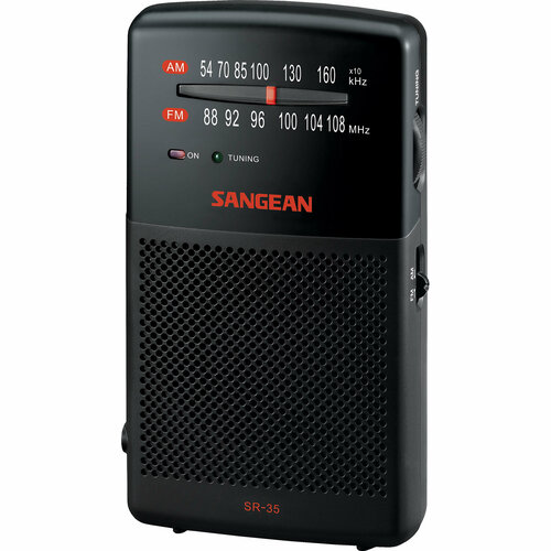 Радиоприемник Sangean SR-35 черный, black