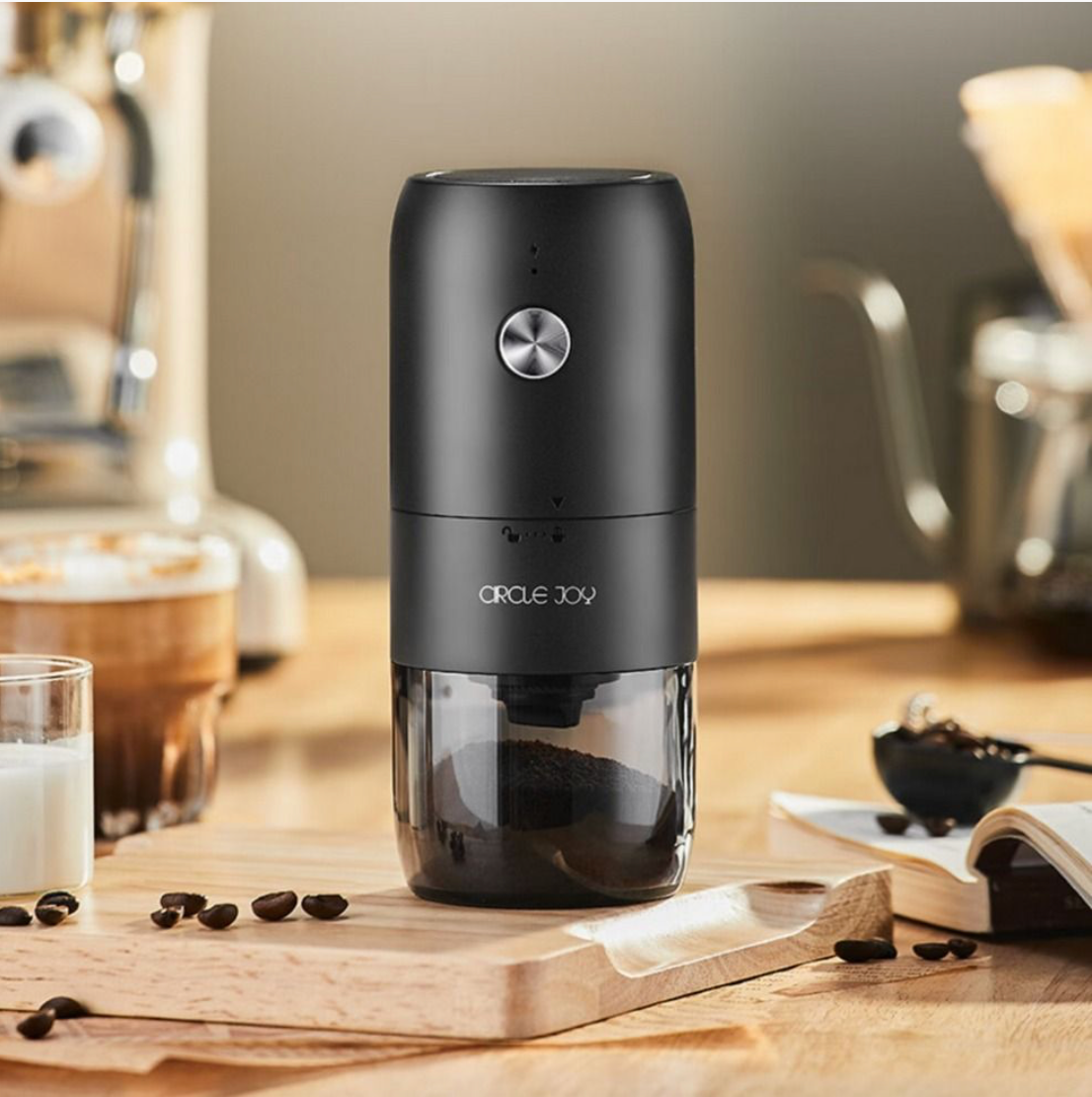 фото Кофемолка электрическая Xiaomi Circle Joy Loca Electric Coffee Grinder CJ-EG07 Евроверсия