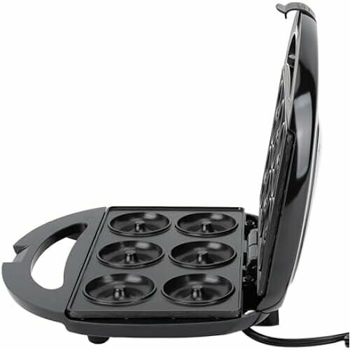 Мини-изготовитель пончиков эффективный интеллектуальный нагрев кухонные пончики АБС-пластик электрическая машина для блинов из алюминиевого сплава вилка европейского стандарта 220 В 1670200₽